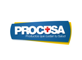 Logotipo de la marca Procusa que fabrica y maquila algodón en Puebla
